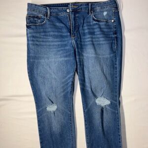 Old Navy Jeans, Women's Size 18, Blue, Denim, Power Slim Straight High Rise